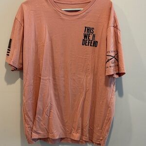 Grunt Style Men's Graphic Tee - Peach